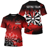 Polo Fléchettes Personnalisé - Style Sportif Nom d'Équipe - T-Shirt Homme