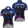 Polo Fléchettes Personnalisé - Vivez Votre Passion - Polo Homme