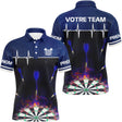Polo Fléchettes Personnalisé - Vivez Votre Passion - Polo Homme