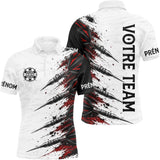 Polo Fléchettes Personnalisé – Cible Vintage & Effet Splash - Polo Homme