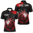 Polo Fléchettes Personnalisé – Design Araignée Flamboyante - Polo Homme