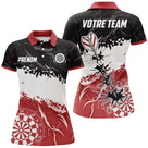 Polo Fléchettes Personnalisé – Design Graphisme Moderne - Polo Femme