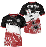 Polo Fléchettes Personnalisé – Design Graphisme Moderne - T-Shirt Homme