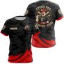 Polo Fléchettes Personnalisé Gaulois – Coq Rebelle Noir & Rouge - T-Shirt Femme