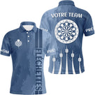 Polo Fléchettes Personnalisé – Maillot d’Équipe Premium - Polo Homme