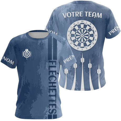 Polo Fléchettes Personnalisé – Maillot d’Équipe Premium - T-Shirt Femme