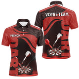 Polo Fléchettes Personnalisé – Motif Tribal & Cible - Polo Homme