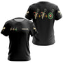 Polo Fléchettes Personnalisé Noir – Cible Visiez Perfection - T-Shirt Femme