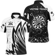 Polo Fléchettes Personnalisé – Style Tribal & Cible Brisée - Polo Homme