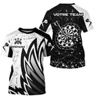 Polo Fléchettes Personnalisé – Style Tribal & Cible Brisée - T-Shirt Homme