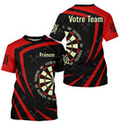 Polo Fléchettes Personnalisé – Style Élégant Dynamique - T-Shirt Homme