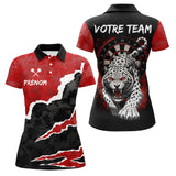 Polo Fléchettes Personnalisable - Sportif Animal Sauvage - Polo Femme