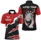 Polo Fléchettes Personnalisable - Sportif Animal Sauvage - Polo Homme