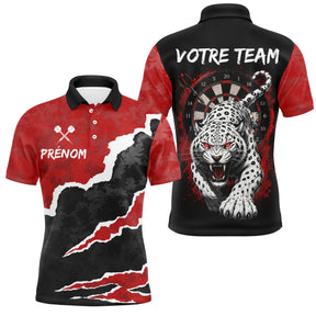 Polo Fléchettes Personnalisable - Sportif Animal Sauvage - Polo Homme