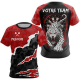 Polo Fléchettes Personnalisable - Sportif Animal Sauvage - T-Shirt Femme