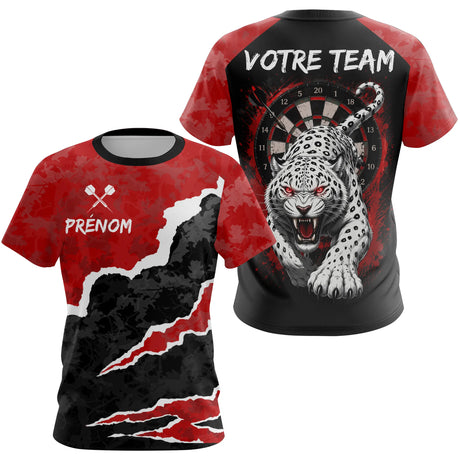 Polo Fléchettes Personnalisable - Sportif Animal Sauvage - T-Shirt Femme
