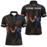 Polo Fléchettes Personnalisable - Style Bar Français - Polo Homme
