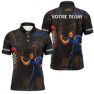 Polo Fléchettes Personnalisable - Style Bar Français - Polo Homme
