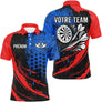 Polo Fléchettes Premium – Design Dynamique Rouge - Polo Homme