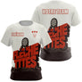 Polo Fléchettes Rouge Blanc - Style Graphisme 3D Personnalisé - T-Shirt Femme