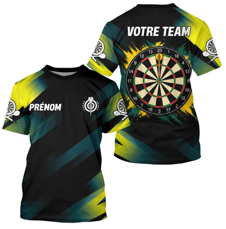 Polo Fléchettes Sportif - Style Champion Personnalisé - T-Shirt Homme