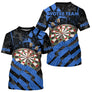 Polo Fléchettes Sportif Moderne - Cible 3D France - T-Shirt Homme