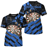 Polo Fléchettes Sportif Moderne - Cible 3D France - T-Shirt Homme