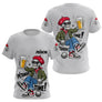 Polo Gris Pétanque Time - Bouliste Original Crâne & Béret - T-Shirt Femme