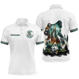 Polo Joueur Pétanque Club Blanc – Style Légende Bigfoot - Polo Homme