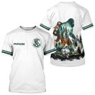 Polo Joueur Pétanque Club Blanc – Style Légende Bigfoot - T-Shirt Homme