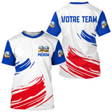 Polo Joueur Pétanque Français – Style Boules Tricolore - T-Shirt Homme