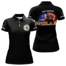 Polo Noir Pétanque Allez Les Bleus - Homme France - Polo Femme