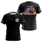 Polo Noir Pétanque Allez Les Bleus - Homme France - T-Shirt Femme
