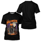 Polo Noir Pétanque Avec Prénom - Design Halloween Exclusif - T-Shirt Homme