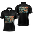 Polo Noir Passion Pêche Grand Père - Idée Cadeau Homme - Polo Homme