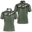 Polo Pêche Homme Camouflage Vert Kaki - Style Élégance Outdoor - Polo 