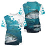 Polo Pêche Homme Personnalisé - Saumon Bleu Passionné - T-Shirt Homme