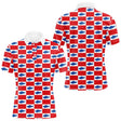 Polo Pêche Rouge & Bleu Carreau - Design Sportif - Polo Homme