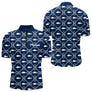 Polo Pêche Sur Mesure Personnalisé Prénom – Bleu Marine & Blanc - Polo Zippe Homme
