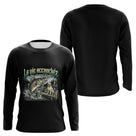 Polo Pêcheur Et Son Chien Noir - La Vie Accrochée - Long Sleeves Homme