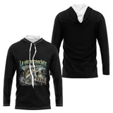 Polo Pêcheur Et Son Chien Noir - La Vie Accrochée - Long Sleeves Hoodie Homme