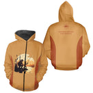 Polo Pêcheur Orange- Esprit Famille Homme - Zippe Hoodie Homme