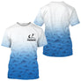 Polo Pêcheur Personnalisé Marlin Bleue - Le Style Unique - T-Shirt  Homme