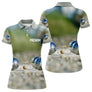 Polo Pétanque 3D Personnalisé Nom et Boules - Homme Femme - Polo Femme