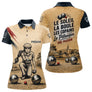 Polo Pétanque Beige Personnalisé - Style Vintage Passion Bouliste - Polo Femme