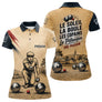 Polo Pétanque Beige Personnalisé - Vintage Passion Bouliste - Polo Femme