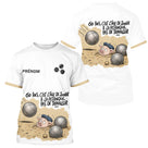 Polo Pétanque Blanc Homme & Femme - Sable 60 Ans - T-Shirt Homme