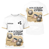 Polo Pétanque Blanc Homme & Femme - Sable 60 Ans - T-Shirt Homme