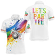 Polo Pétanque Blanc Multicolore - Design Unique Et Dynamique - Polo Homme