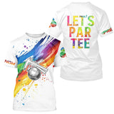 Polo Pétanque Blanc Multicolore - Design Unique Et Dynamique - T-Shirt Homme